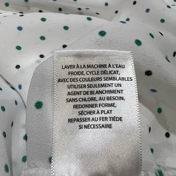 HALOGEN WOMEN’S DRESS BLOUSE SIZE M BUST 20.5” LENGTH Front 24.5” Back 27” HI/LO - Picture 9 of 15